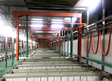 龍門式鍍鉻掛鍍生產(chǎn)線