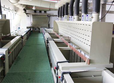 手動(dòng)陽(yáng)極氧化生產(chǎn)線(xiàn)